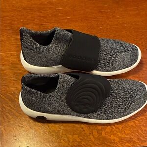 Under Armour Black and White Athletic Shoes